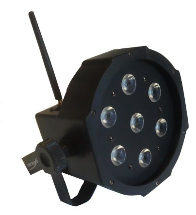 Projecteur Led Electroconcept QPAR 708 Wifi DMX