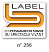 Label « Prestataire de Service du Spectacle Vivant® »
