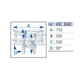 ASD ASC3042 angle 4D en T